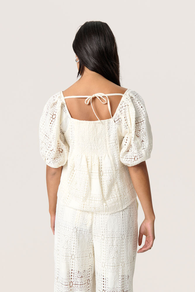 Soaked SLCoopelia Blouse SS whisper white