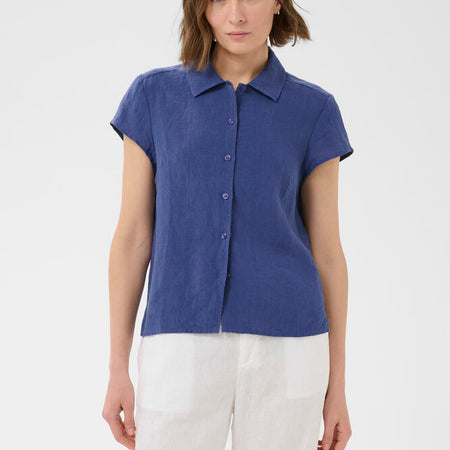 Part Two RittePW Shirt Blue Indigo