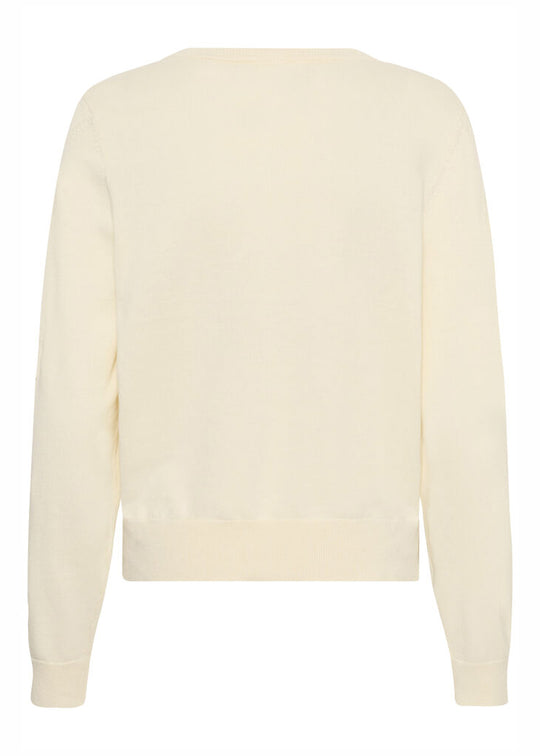Part Two CiannaPW Cardigan Whitecap Gray