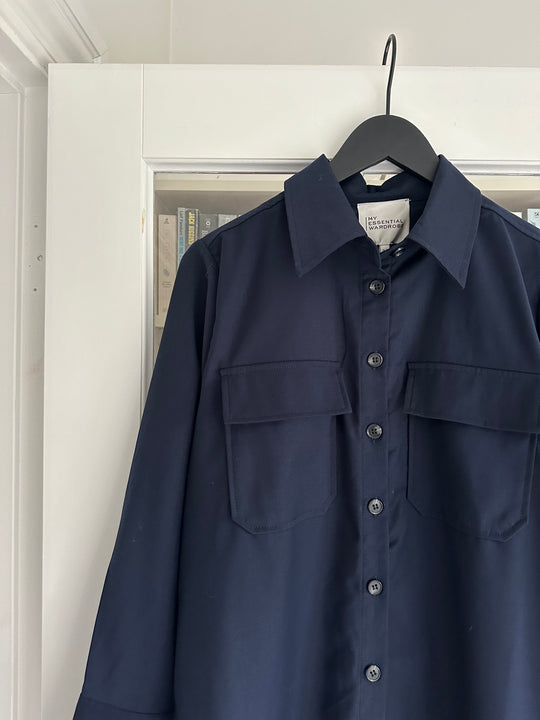 Ma garde-robe essentielle Janemw Shirt Total Eclipse (Navy)