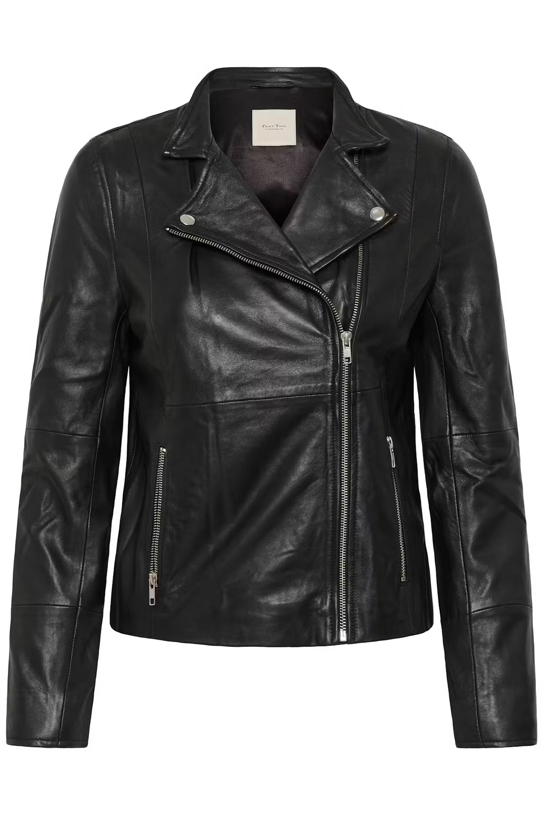 Part Two FrancesPW Leather outerwear Black