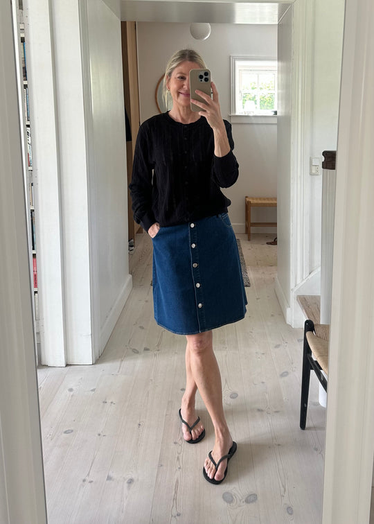 La Rouge Anette Cardigan Black