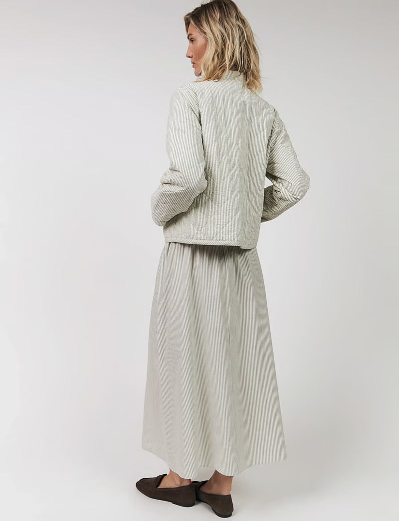Lollys Laundry IslaLL Maxi Skirt 80 stripe sand
