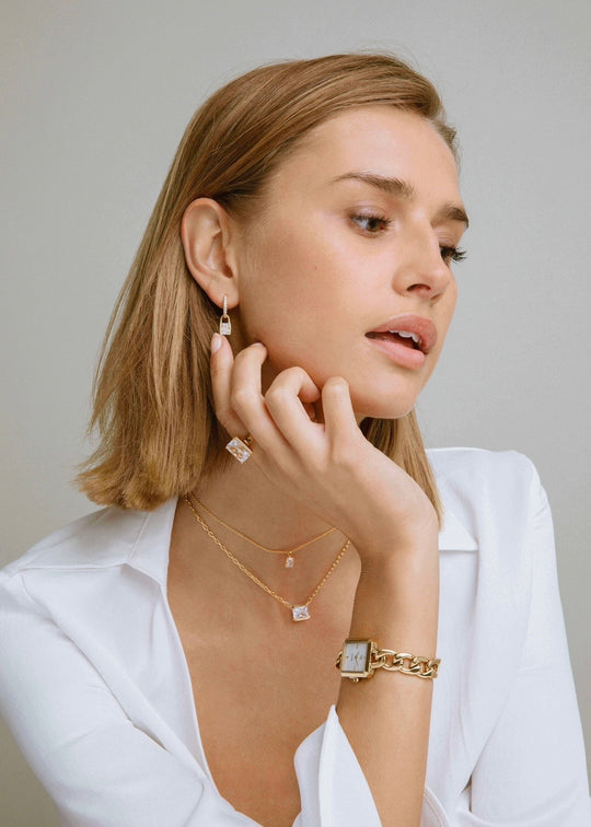 Sif Jakobsen Roccanova Grande Necklace gold