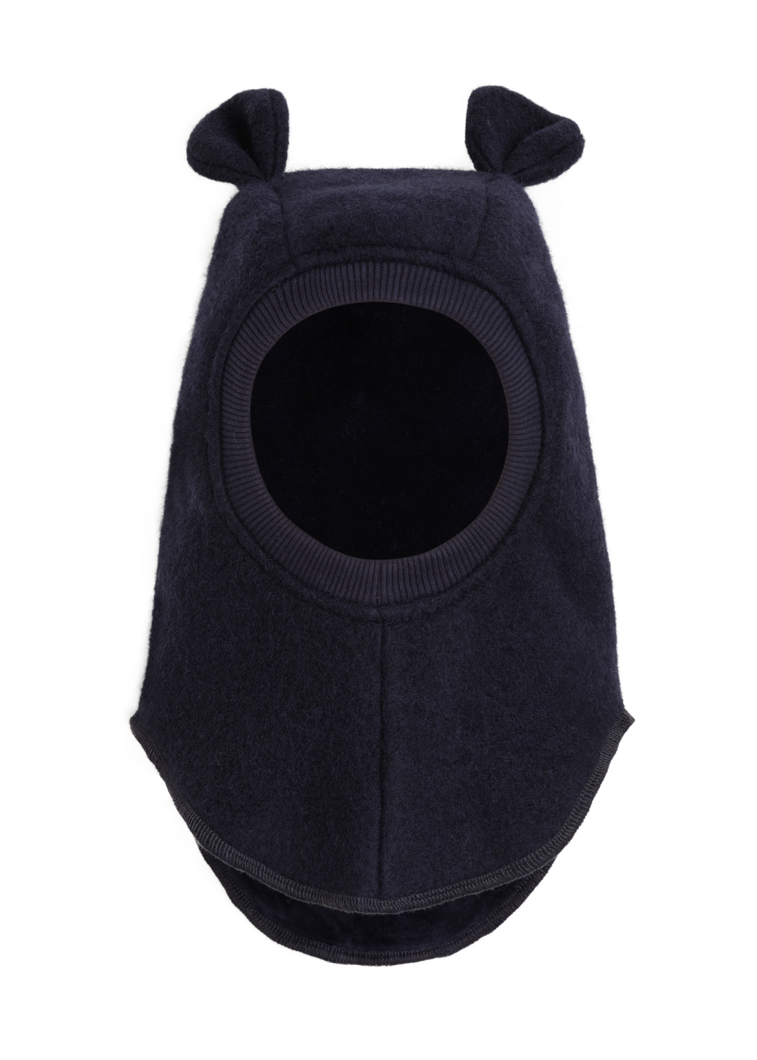 HUTTEliHUT Balaclava Ears Wool Dark Navy