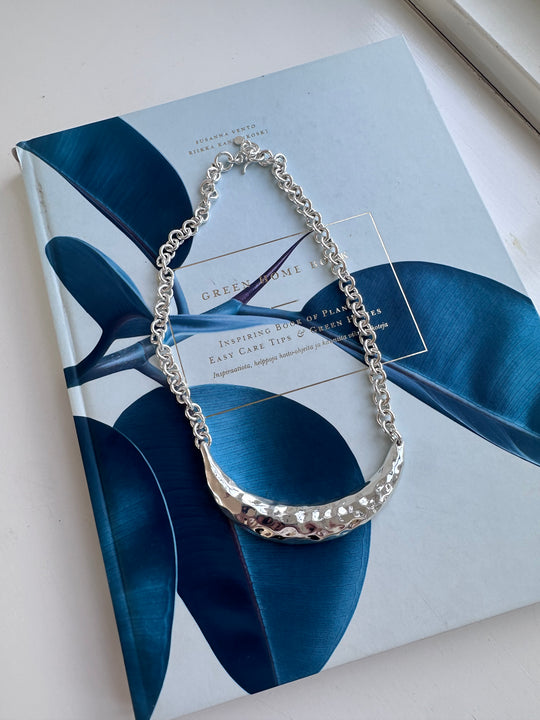 Plissé Copenhagen Beate necklace silver (Kopi)