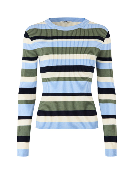 MbymM Turbanova-M Blouse Blue Sea S Stripe