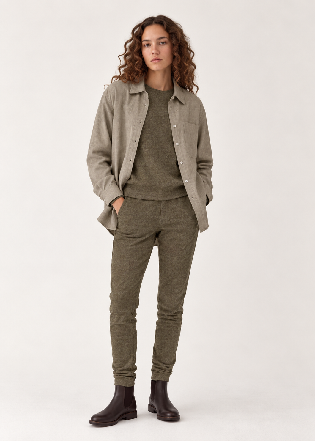Serendipity Sweat Shirt Seaweed