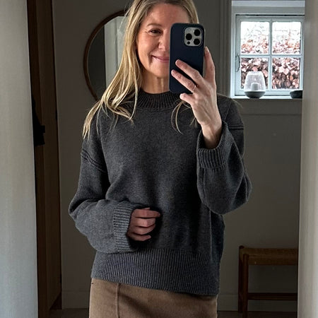 Sofie Schnoor Hope Sweater dark grey snos541