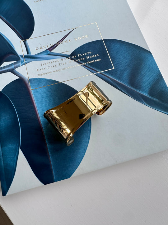 Plissé Copenhagen Tacca bangle gold