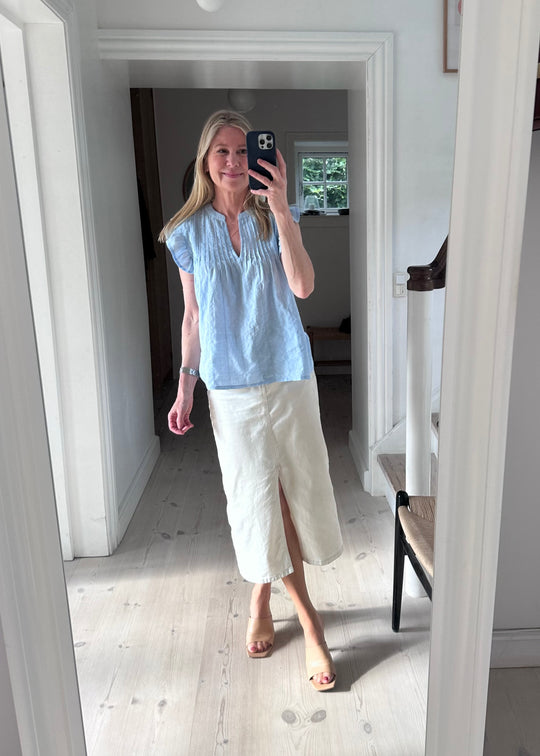MbyM Gemala blouse G83 Blue Heron