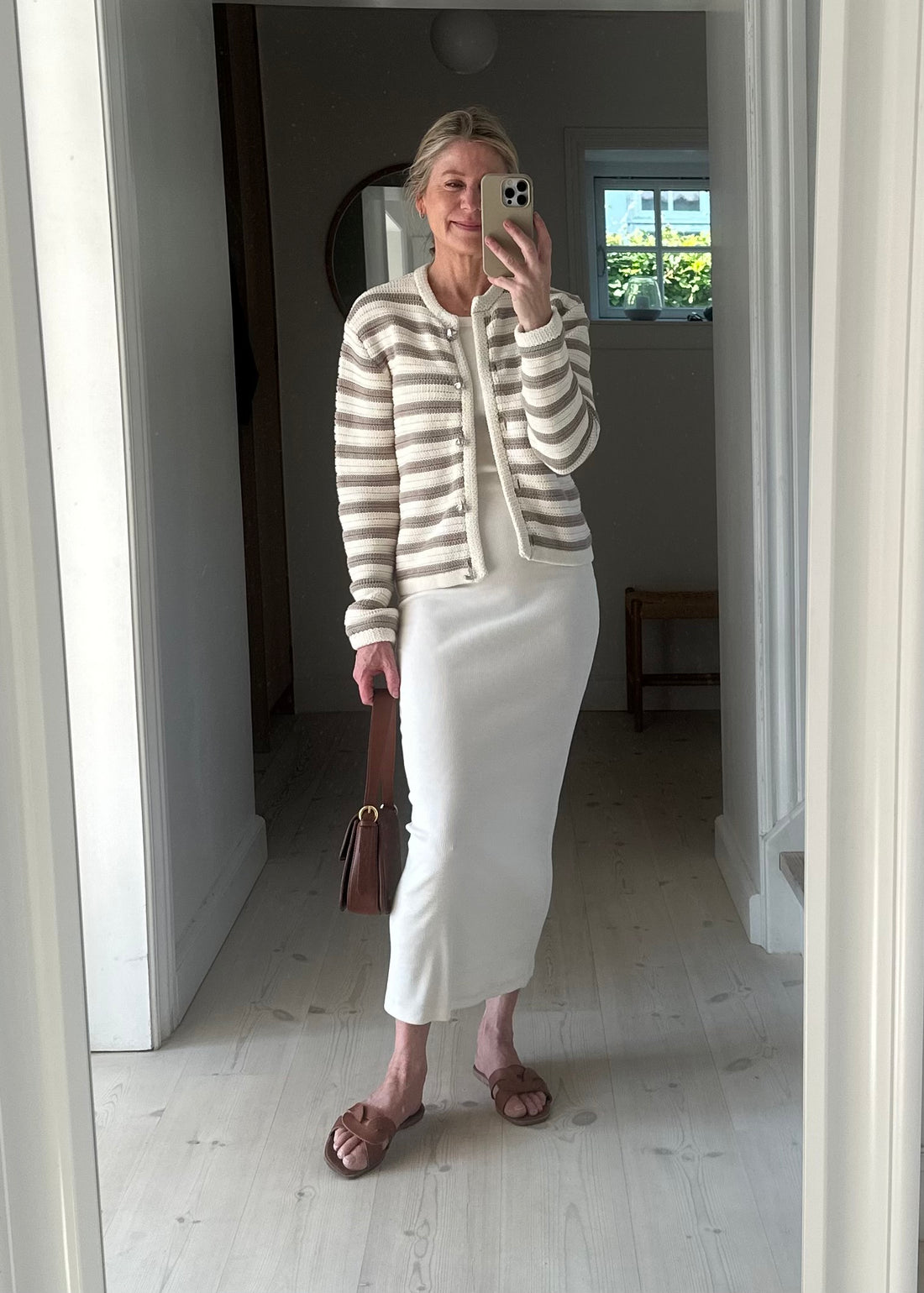 InWear LolahIW Base Tank Dress Whisper White