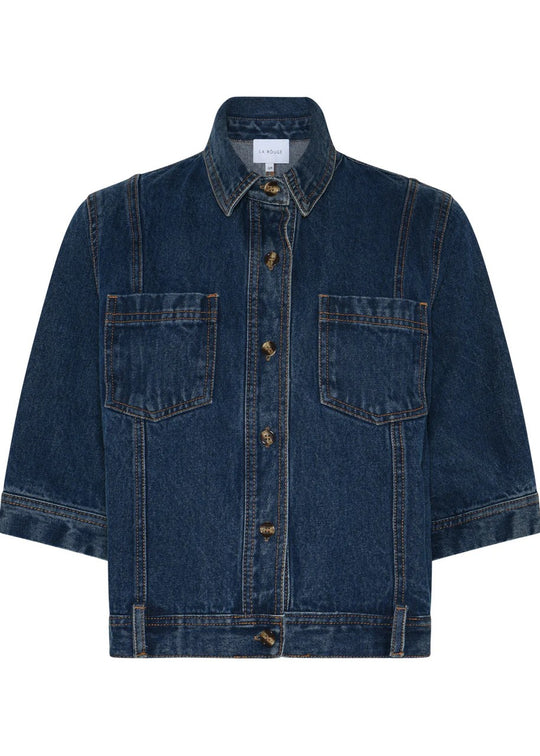 La Rouge Cope Jacket Washed Denim