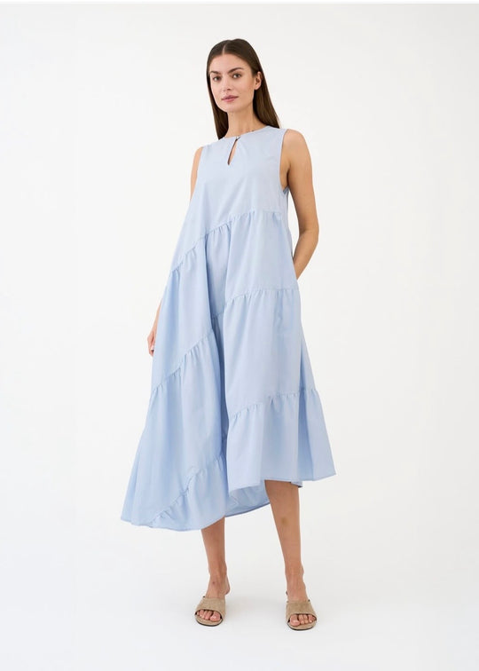 Pieszak Jeans PD-Dahlia Long Dress Kentucky Blue