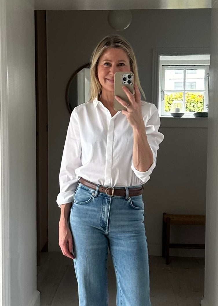 Plissé Copenhagen Christa belt brun