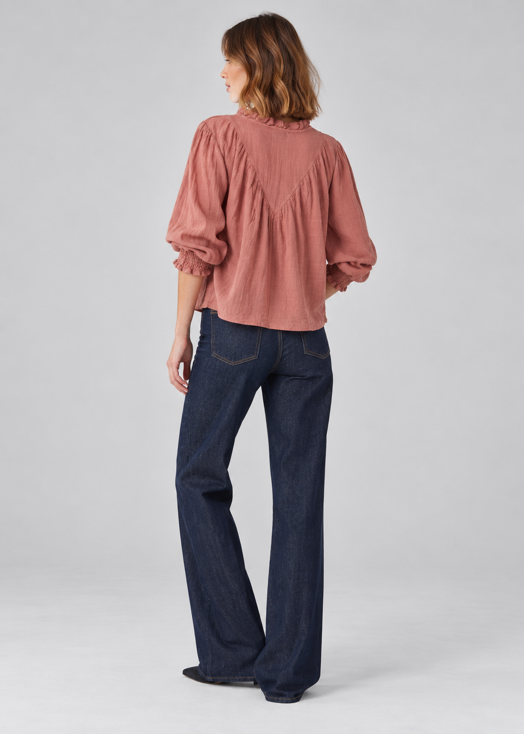 Noella N-Marin Blouse Red Clay
