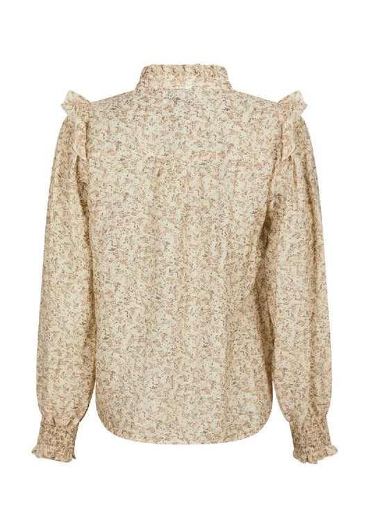 Neo Noir Selfina Graphic Flower Blouse