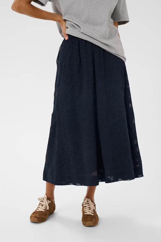 Part Two Zoya skirt navy