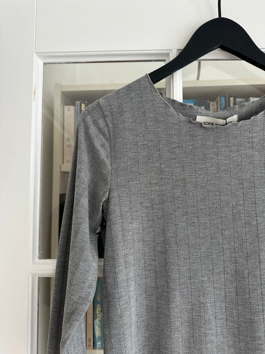 Sofie Schnoor S243320 Mattiesw t-shirt long sleeve grey melange