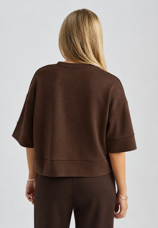 Peppercorn PCMinnie Grs Blouse Java Brown