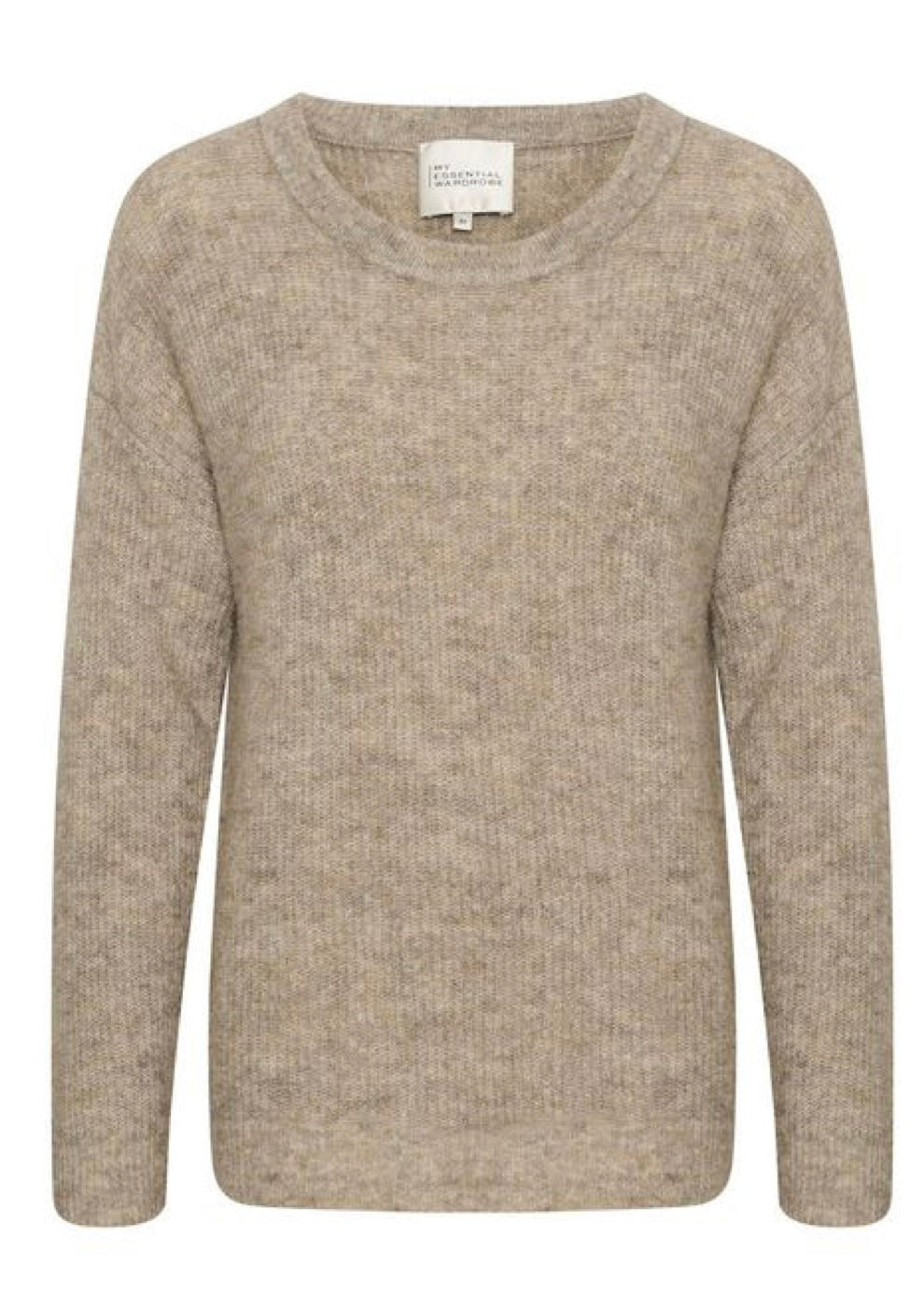 My Essential Wardrobe The Knit Pullover Dune Melange