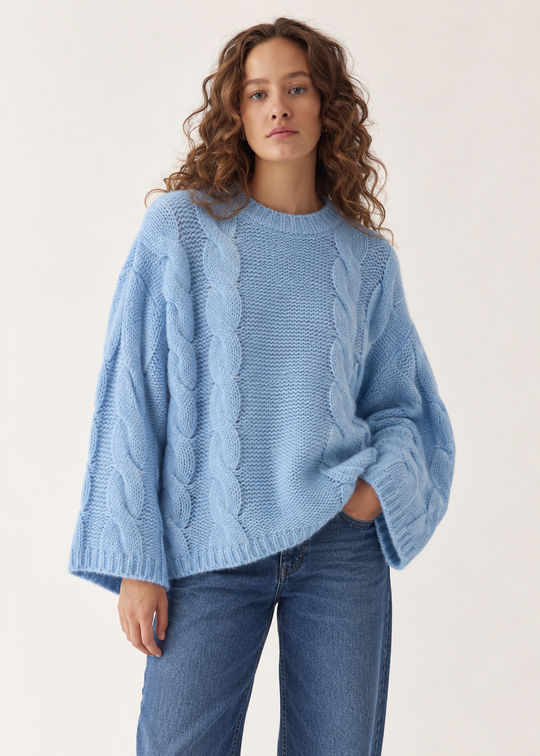 Noella Lyza Knit Light Blue