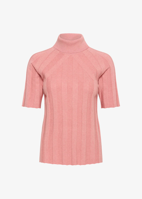 InWear NikolaIW Kellsie SS Pullover ash rose melange