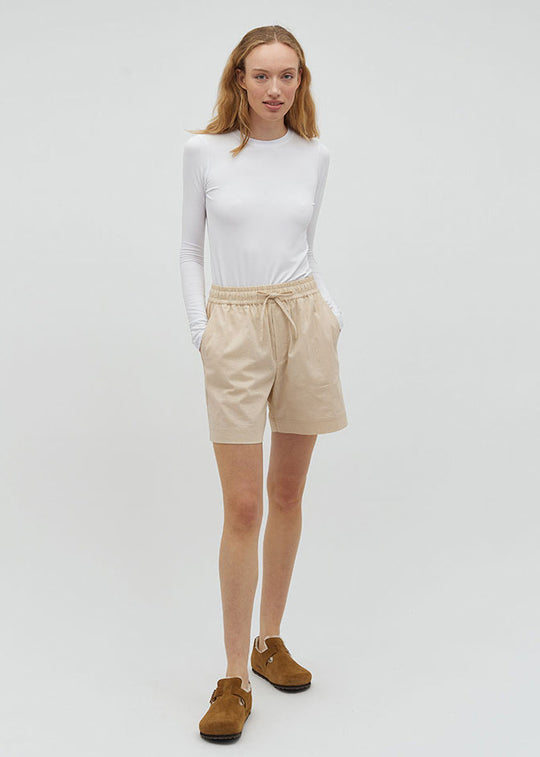 MByM Fidelina Shorts Oyster sand