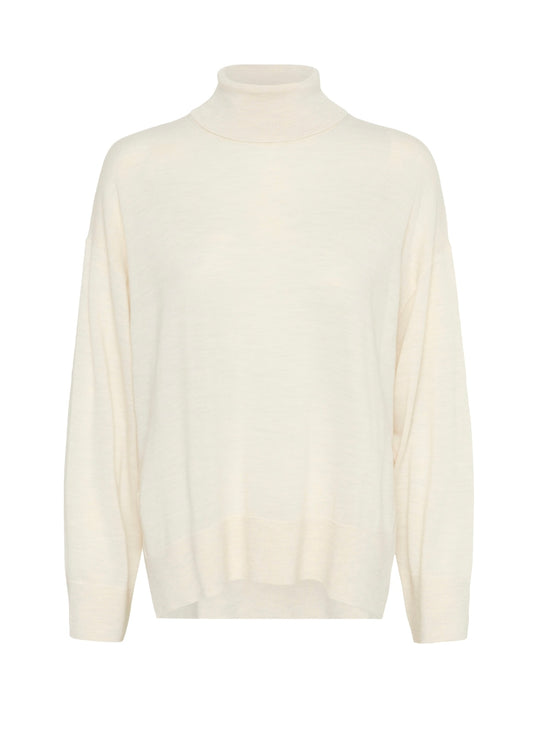 Inwear GitoIW Turtleneck Whisper White Melange