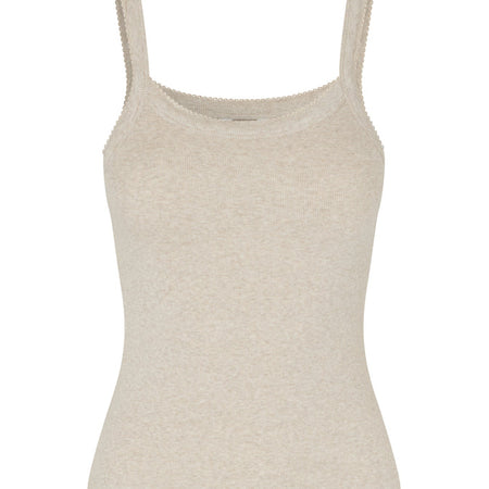 MbyM Essa Crochet-M top Pelican Melange