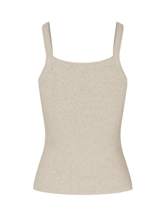 MbyM Essa Crochet-M top Pelican Melange