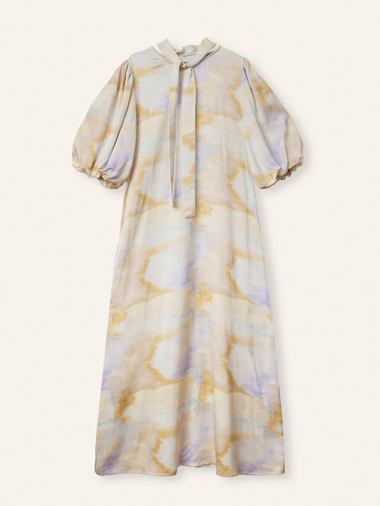 Helmstedt Camilla Dress Aurora Watercolor Print