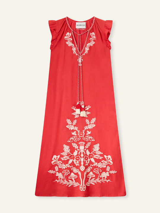 Helmstedt Ditte Dress Red Strawberry