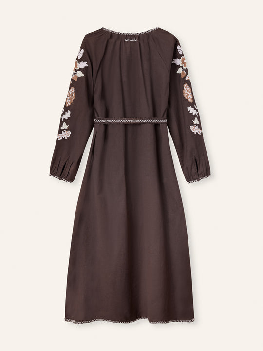 Helmstedt Monica Dress Brown