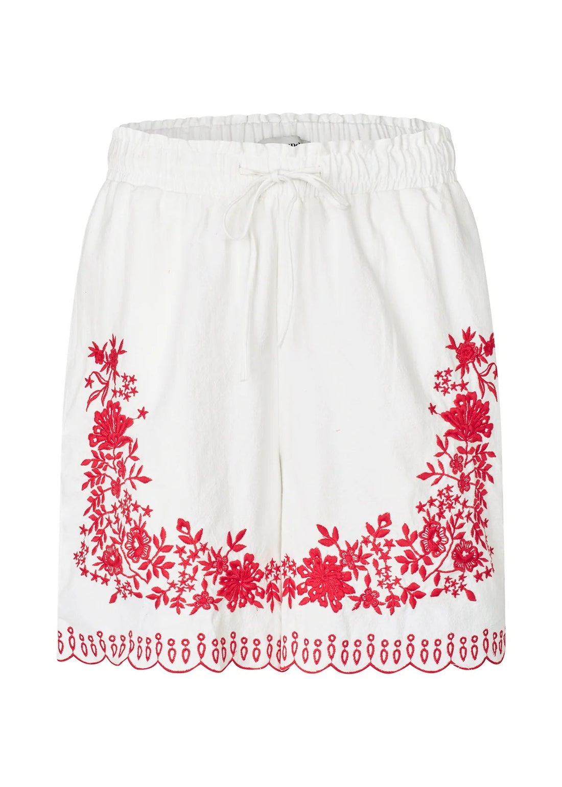 Lollys Laundry Lucyll Shorts white red