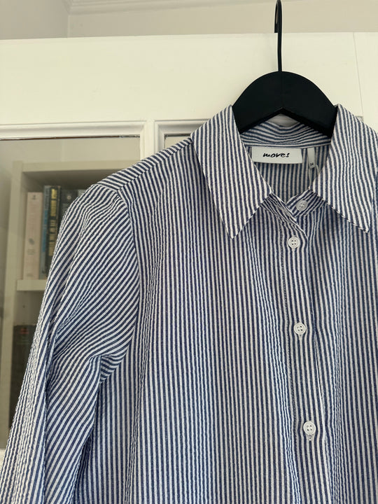 Moves Elassu -Shirt Nebel blau