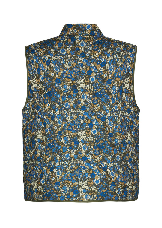 Lollys Laundry CairoLL Quilted Vest blue