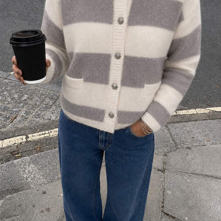 Karen by Simonsen KBRullja Cardigan Egret