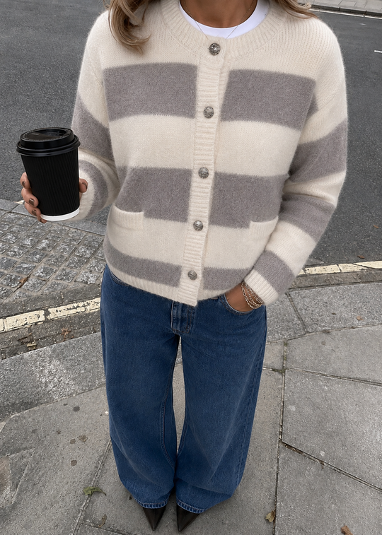 Karen by Simonsen KBRullja Cardigan Egret