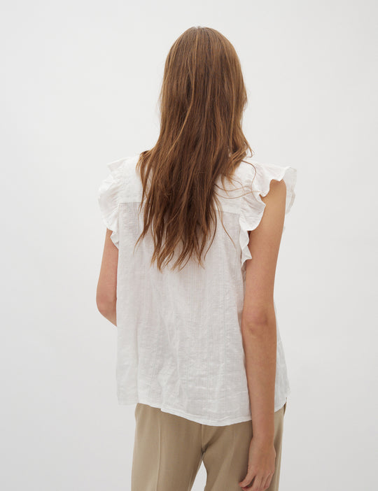 MbyM Gemala-M top white