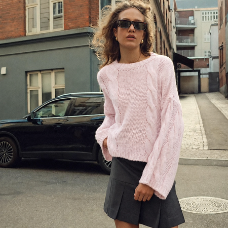 Noella Lyza Knit Dusty Pink