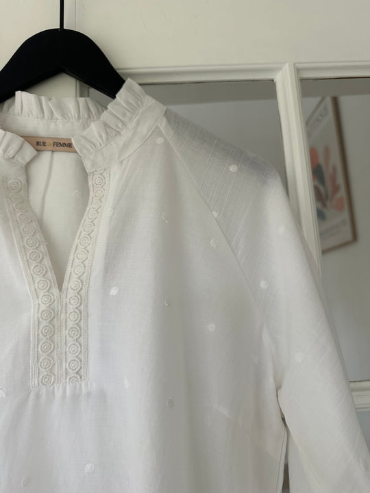 Rue de Femme Galadia blouse Off white