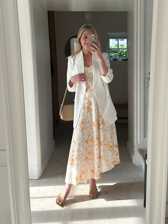 2NDDAY Albarras Fine Texture Dress Saffron Flower