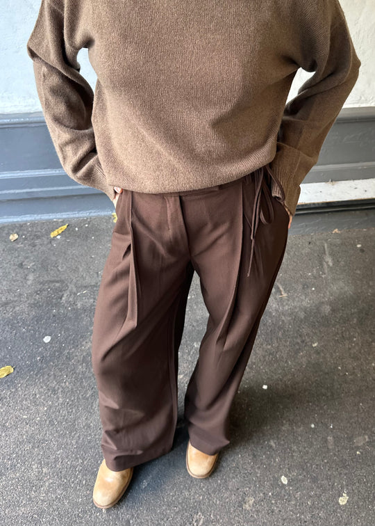 Minimum Gunli Pants Fudge (brun)