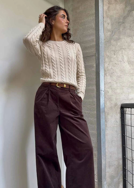 Modström Sabremd o-neck Summer Sand