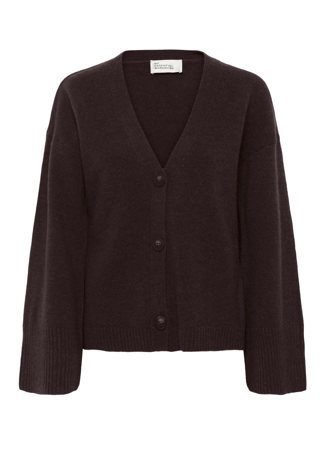 My Essential Wardrobe HuxiMW Wool Cardigan brown