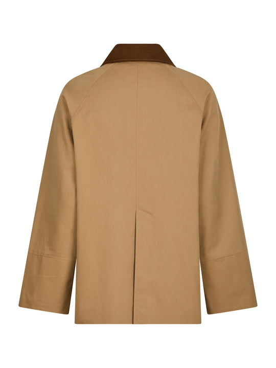 Neo Noir Anastacia Cord Jacket Dark Tan