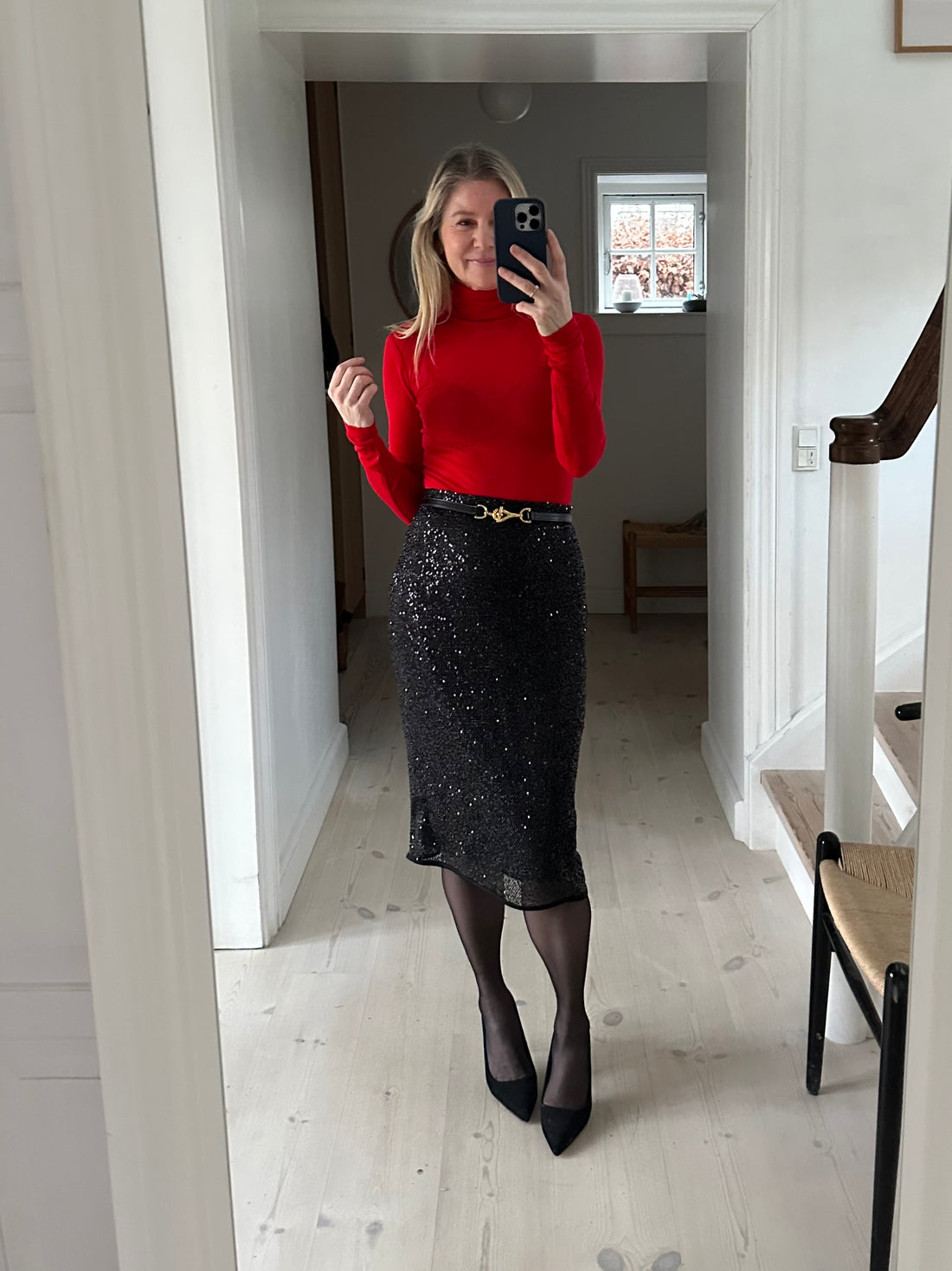 Soaked SLAdea Midi Skirt black