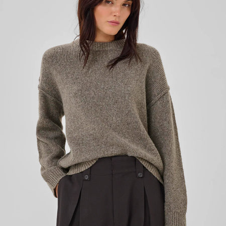 My Essential Wardrobe PalomaMW knit Brown melange