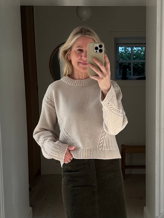 Part Two MerikaPW Pullover French Oak Melange